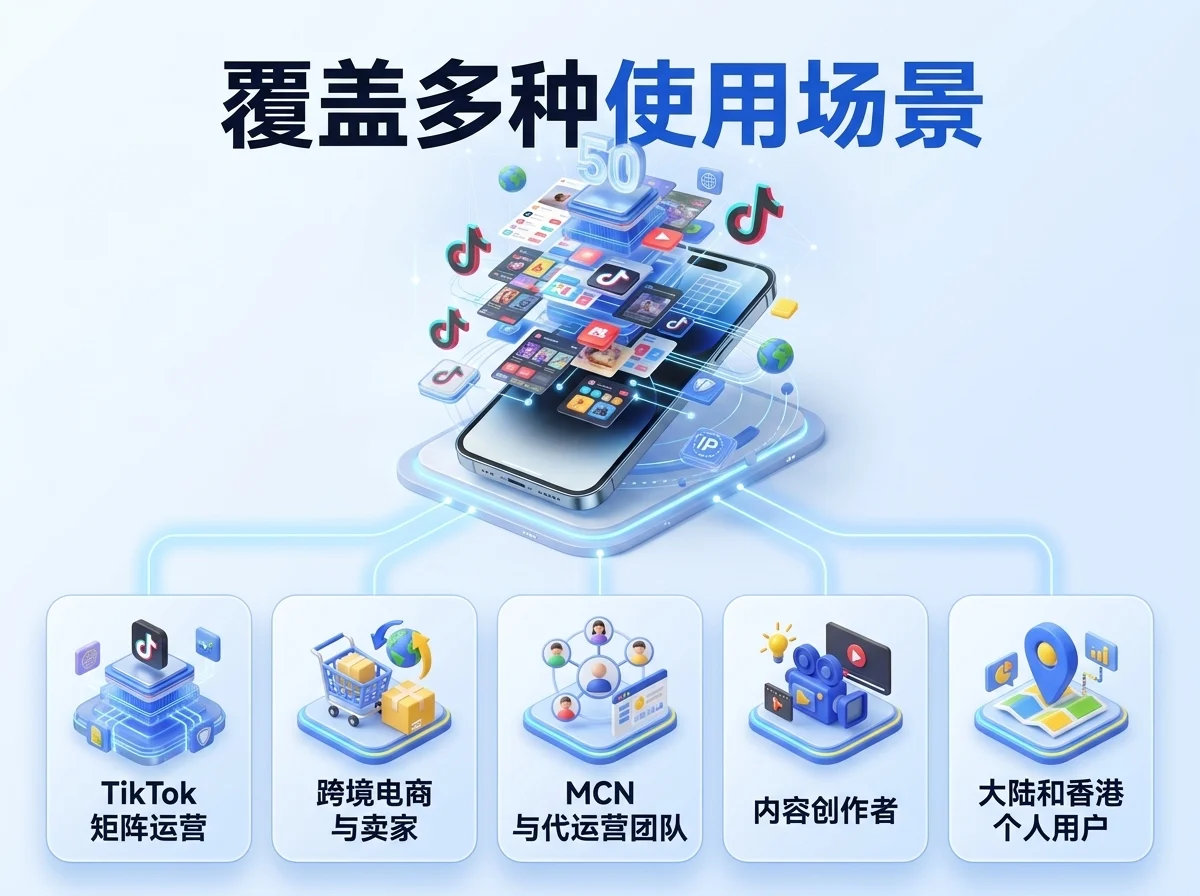 覆盖多种使用场景